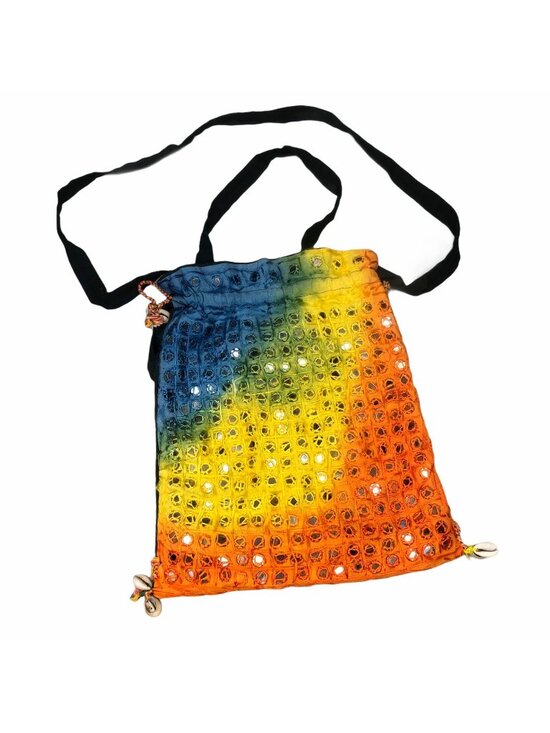 No Brand Name Handbags - Handbag Bohemian Boho Bag Blue Green Yellow Orange Cross Shoulder Hippie Shells